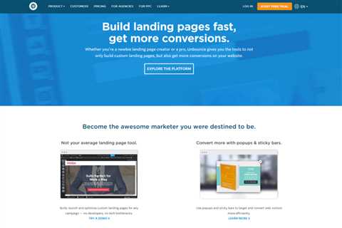 Using a Landing Page Builder for Startup to Build a Website