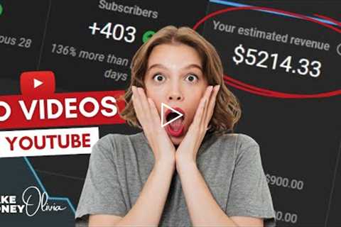 $5000 on Youtube Without Making Videos | Make Money Online 2022