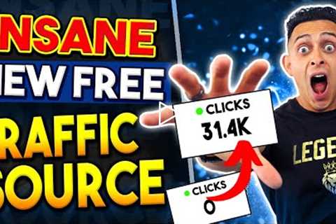 Insane NEW FREE Traffic For Affiliate Marketing in 2022