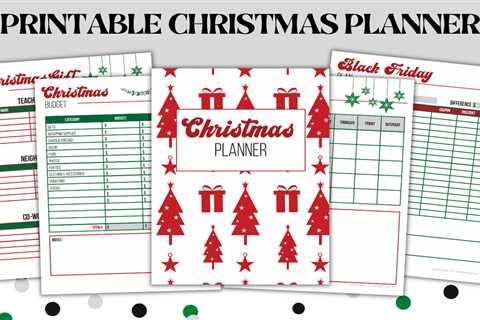 Printable Christmas Planner