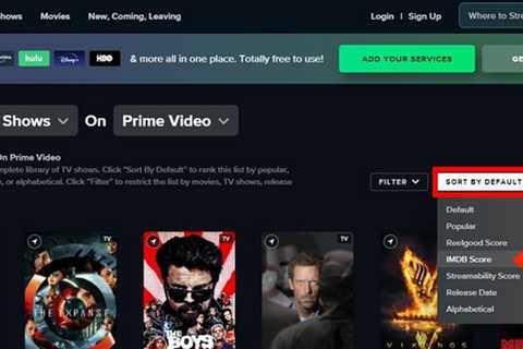 How to Rank Movies and TV Shows on Amazon Prime