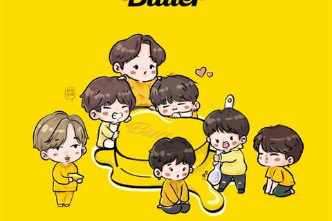 BTS Butter Cute chibi Fanart by _ickwr