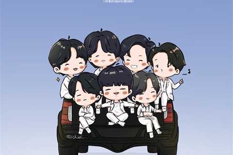BTS Yet To Come Cute chibi Fanart by ickwr. #btsyettocome
