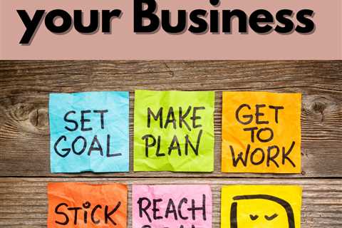 How to Set Goals in your Business