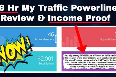 MyTrafficPowerline - $2,001 in 28 Hrs - My Traffic Powerline Affiliate Review & Income Proof