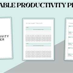 Master Your Days: Why a Printable Productivity Planner is Your Key to Success