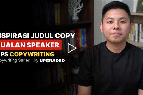 INSPIRASI Judul COPYWRITING untuk Jualan Speaker