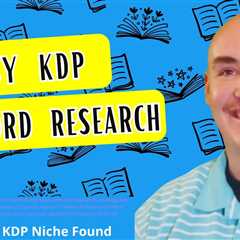 Instant KDP Keyword Research – KDP Niche Research for Profitable Publishing Books with Amazon SEO