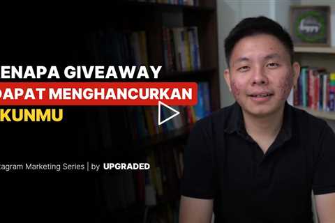 Kenapa GIVEAWAY Dapat Menghancurkan Akunmu?