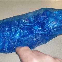 WILL THEY FIT? Frontline Shoe Covers Disposable Waterproof Slip Resistance Review Unboxing