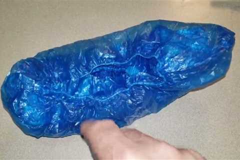 WILL THEY FIT? Frontline Shoe Covers Disposable Waterproof Slip Resistance Review Unboxing