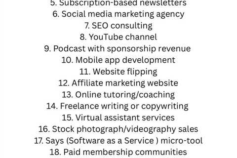 Business ideas for future millionaires in 2025 | Cv writing service, Online tutoring, Marketing..