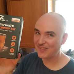 STRONG-MAGNET? Snapkitch Rolling Knife Sharpener Kit Review Unboxing Demo
